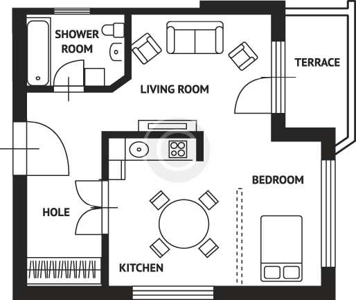 Apartment Plan AA1